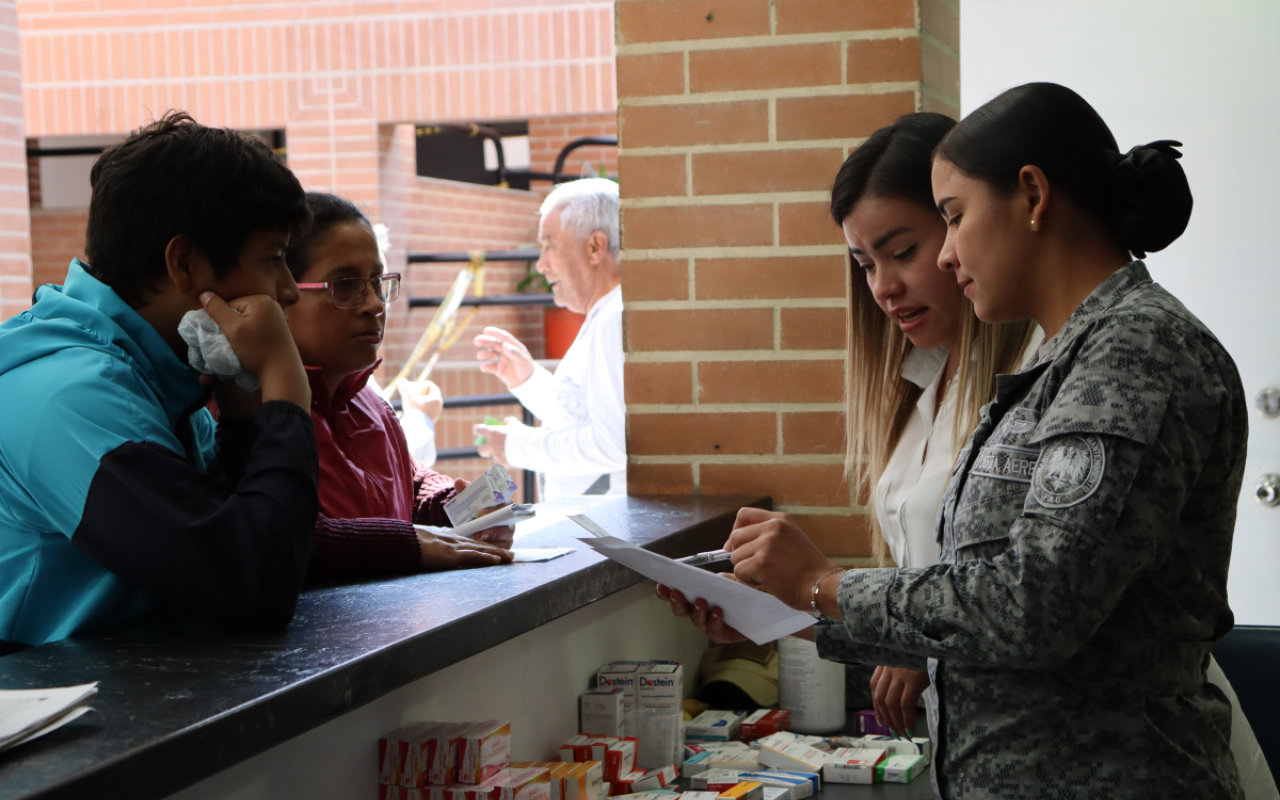 Actividad de asistencia médica y humanitaria beneficia a habitantes de Madrid, Cundinamarca