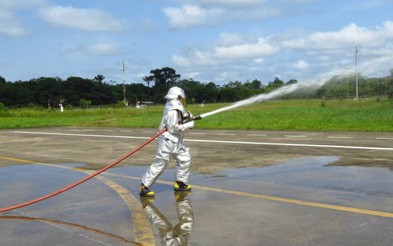 Con simulacro, el Grupo Aéreo del Amazonas refuerza sus capacidades para atender emergencias aéreas 