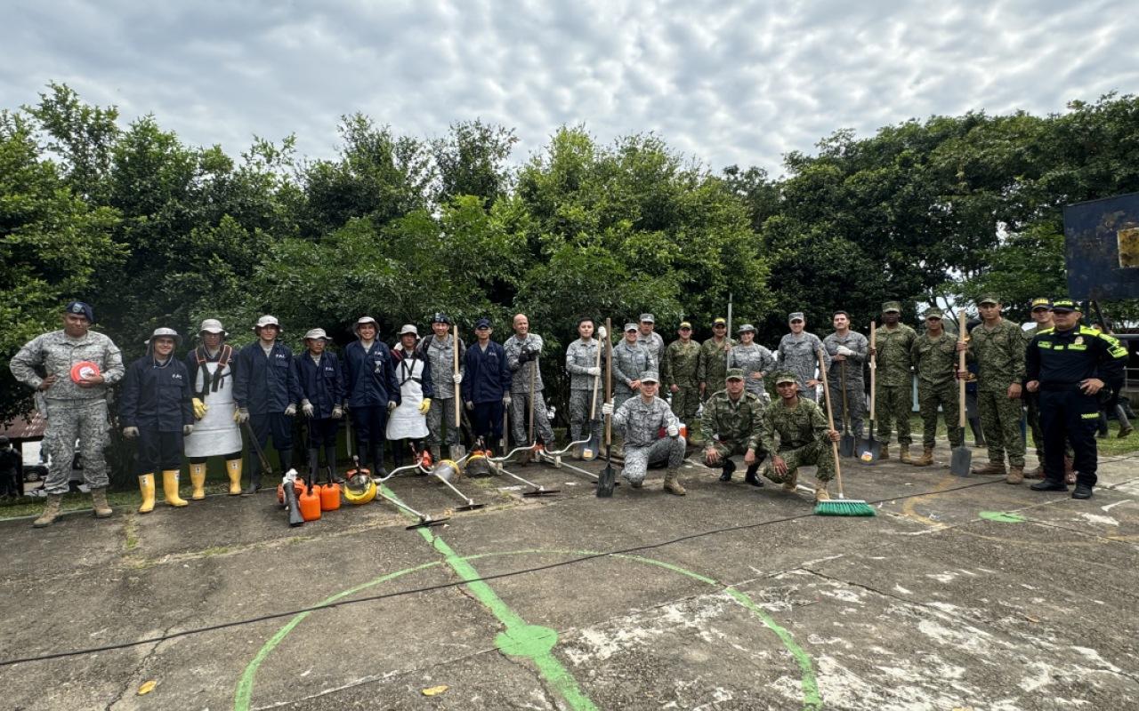 Exitosa jornada de recuperación de espacio público en Solano,  Caquetá