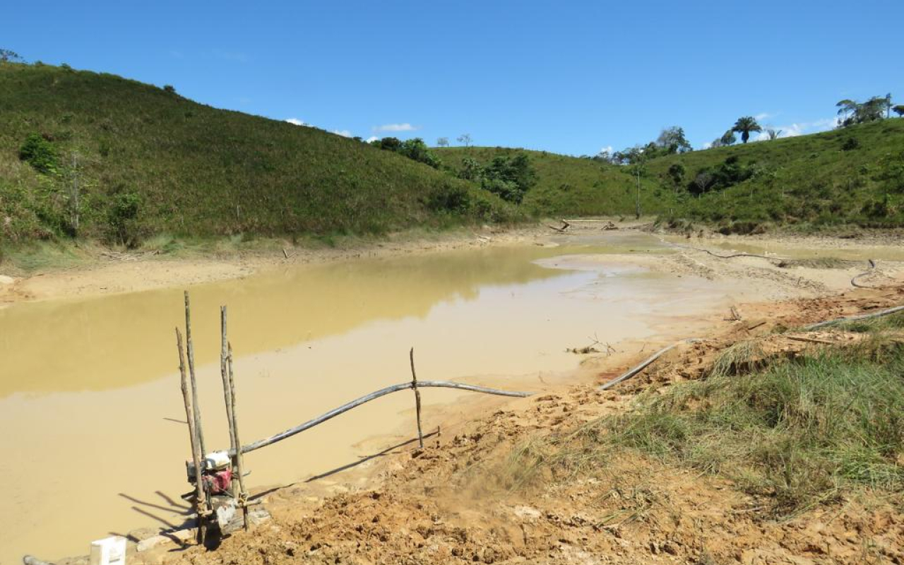 Operación en contra de la minería ilegal en San José del  Fragua, Caquetá