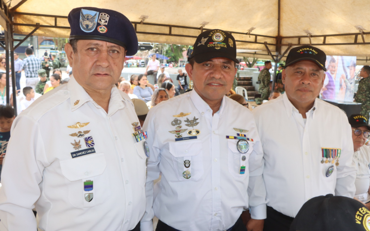 Villavicencio rinde homenaje a los veteranos en su día