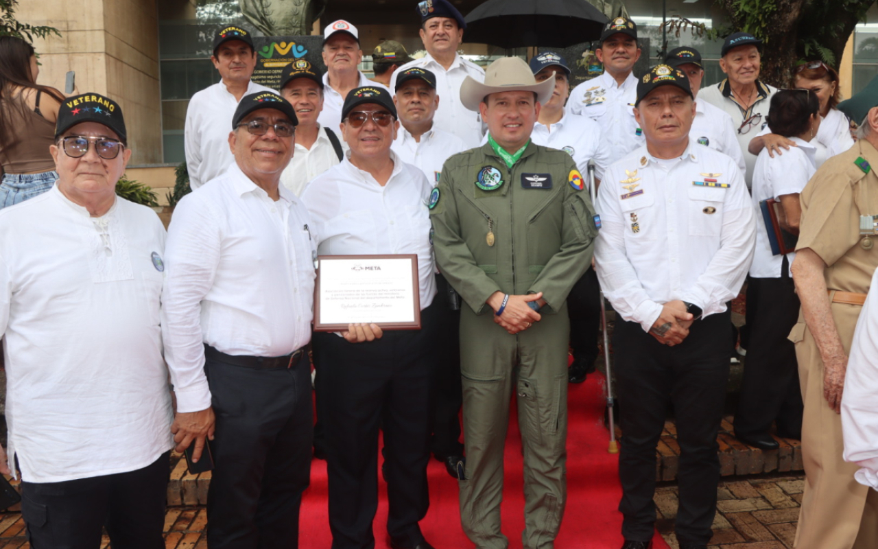 Villavicencio rinde homenaje a los veteranos en su día