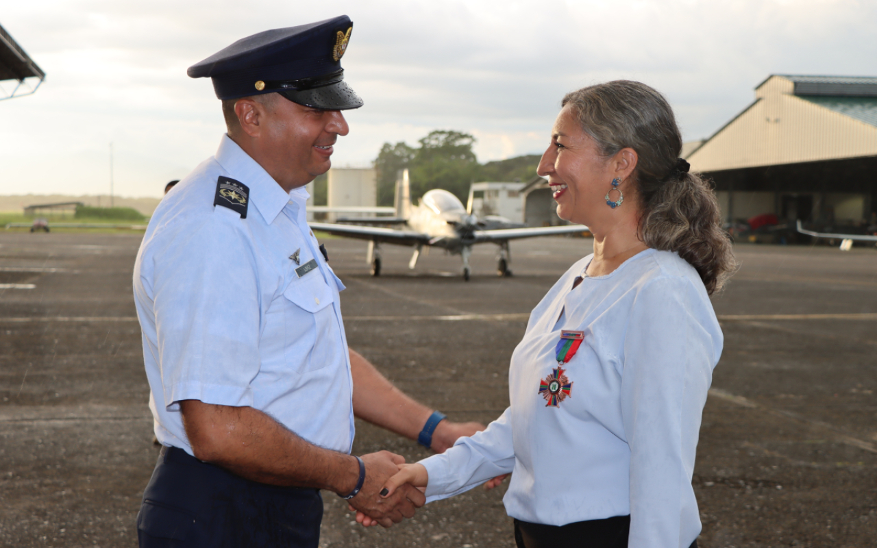 Los Llanos Orientales conmemoran el aniversario 105 de la Fuerza Aeroespacial