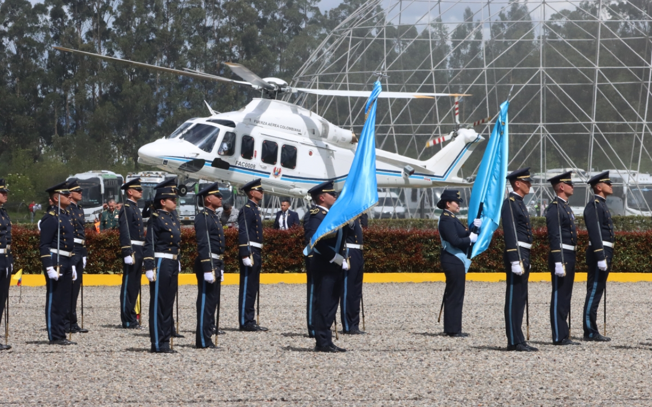 Fuerza Aeroespacial Colombiana celebra su aniversario 104