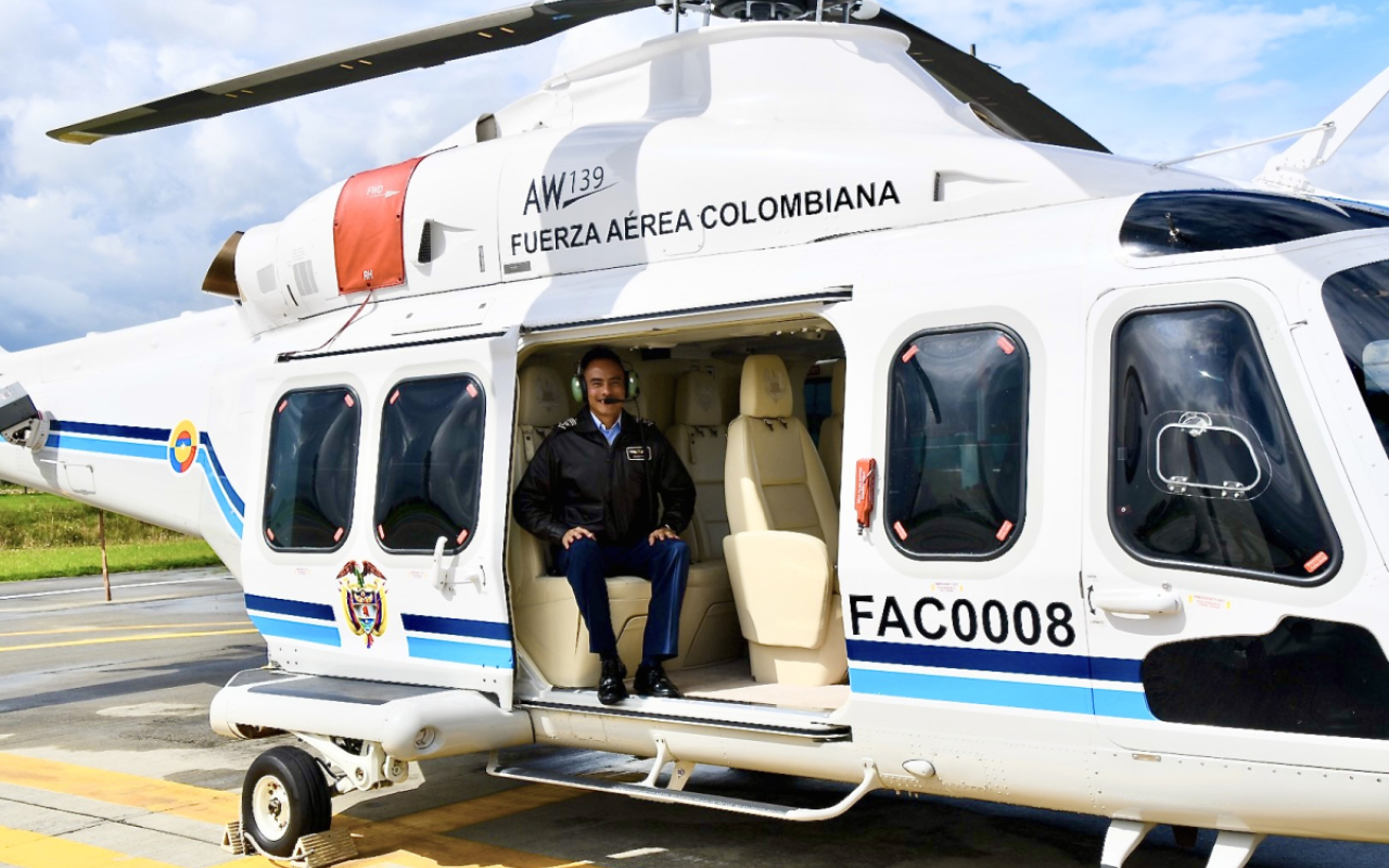 La unidad élite del transporte aéreo militar en Colombia, conmemora 61 años de servicio