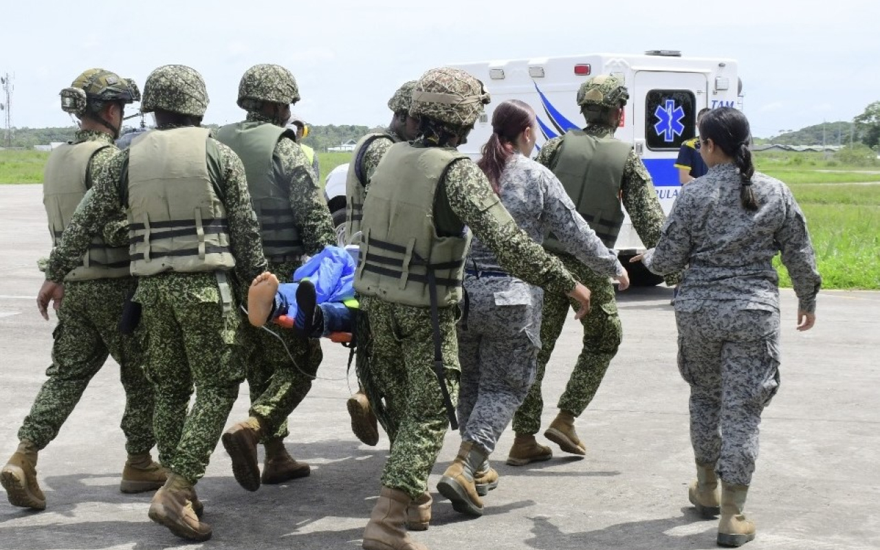 Exitosos traslados aeromédicos permitieron salvar la vida de tres hombres en Caquetá