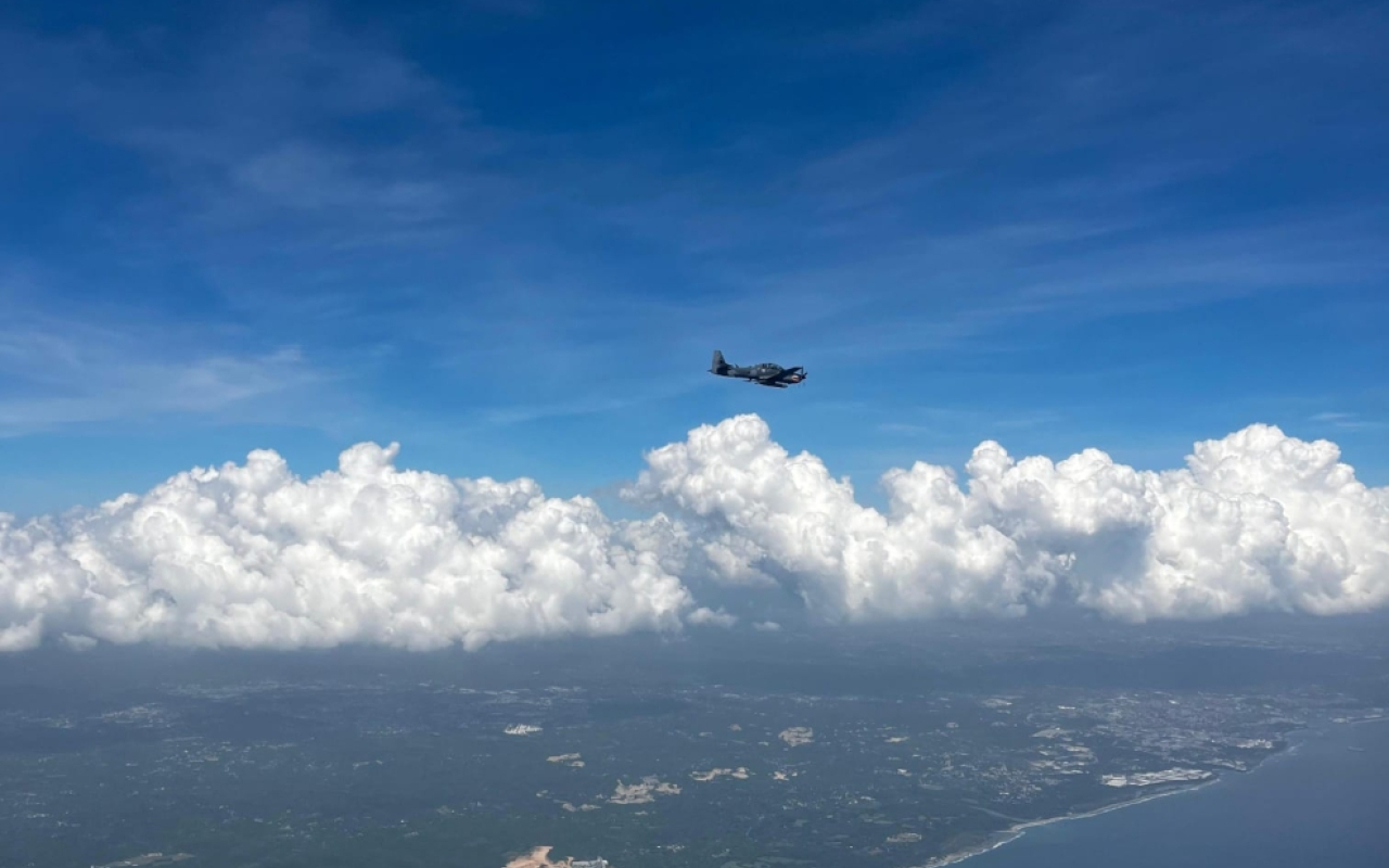 Inicia ejercicio Zeus-Caribe, contra el tráfico ilícito aéreo en Centroamérica 