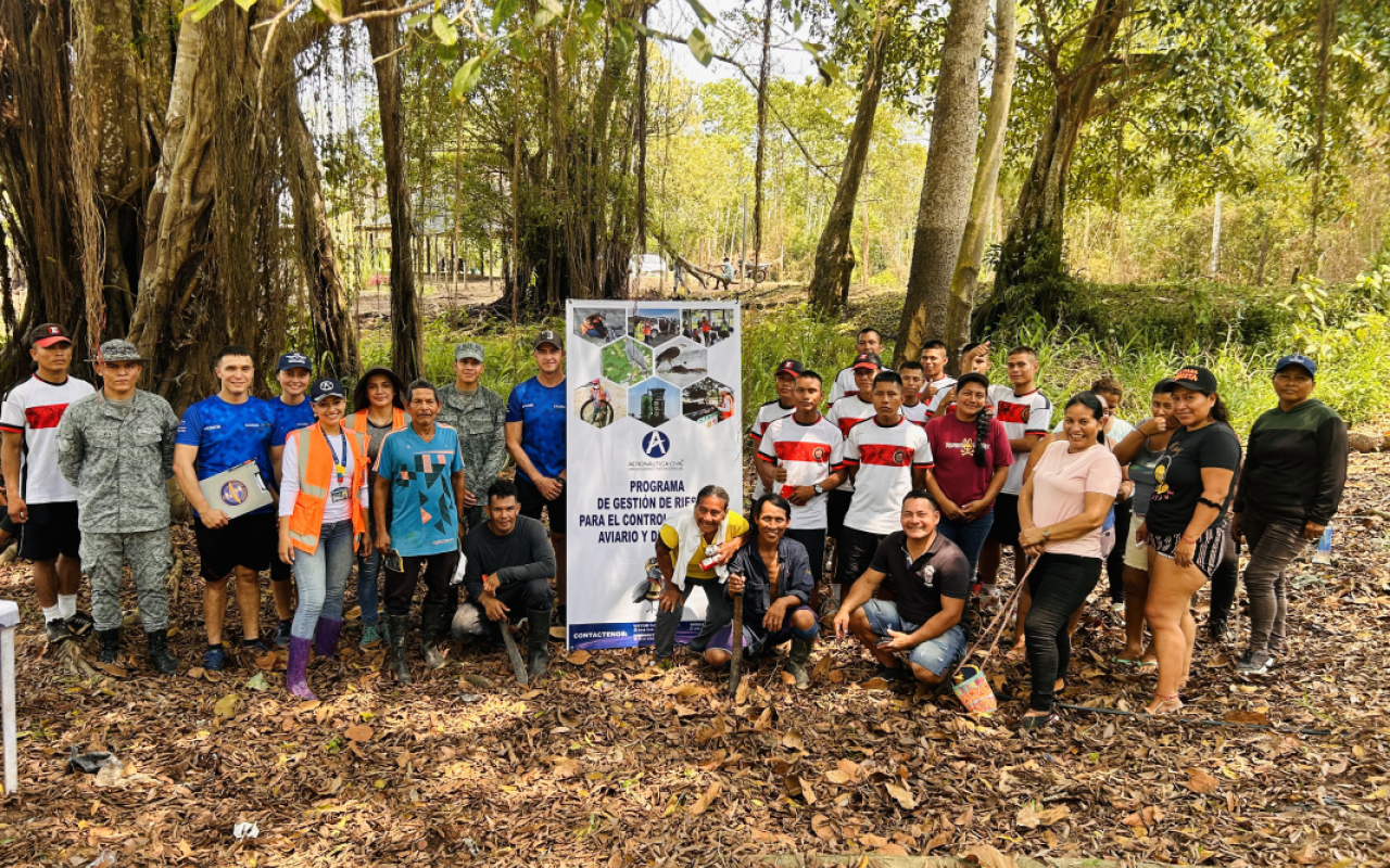 Se realizó jornada de limpieza en el barrio Victoria Regia en Leticia