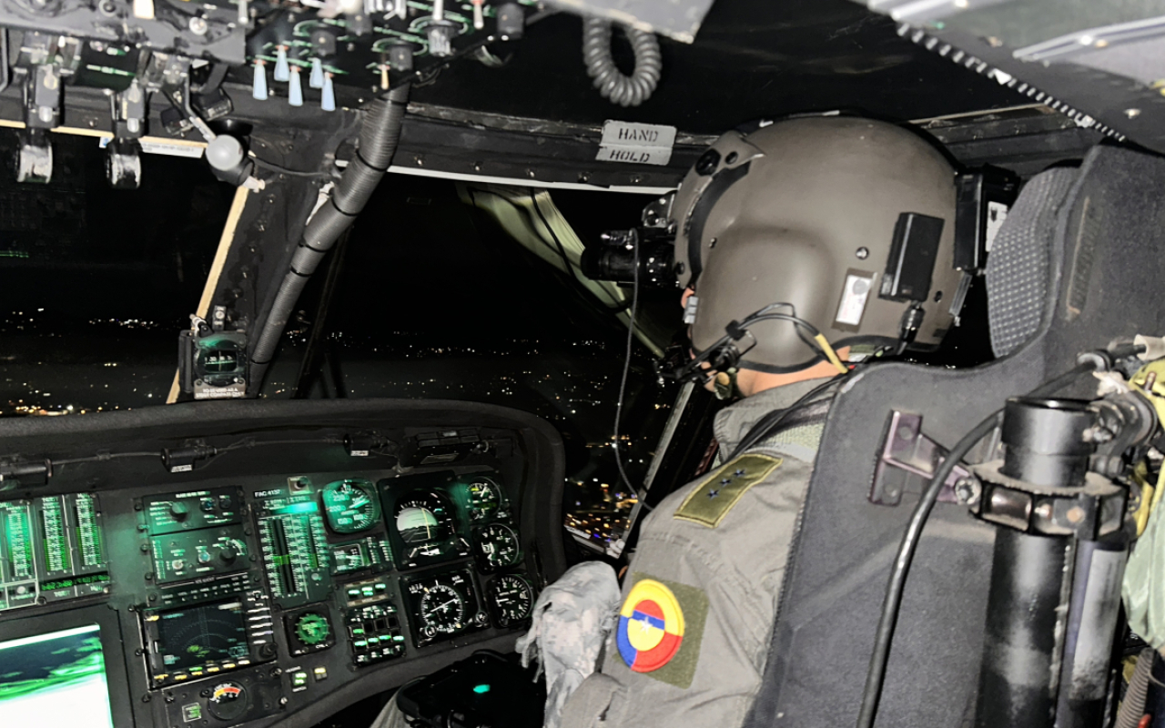 Las vías del occidente del país son custodiadas por la Fuerza Aeroespacial