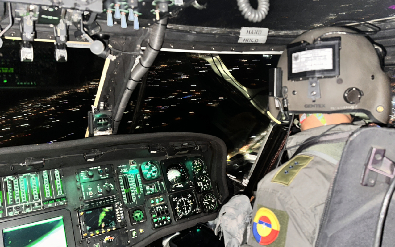 Las vías del occidente del país son custodiadas por la Fuerza Aeroespacial