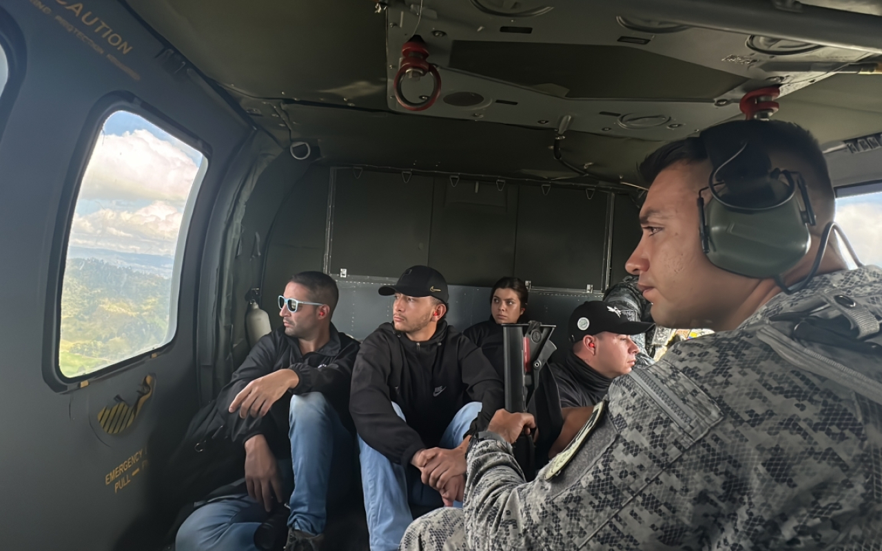 Trabajo articulado entre Fuerza Aeroespacial y Cornare permitió la liberación de un Tigrillo en Antioquia
