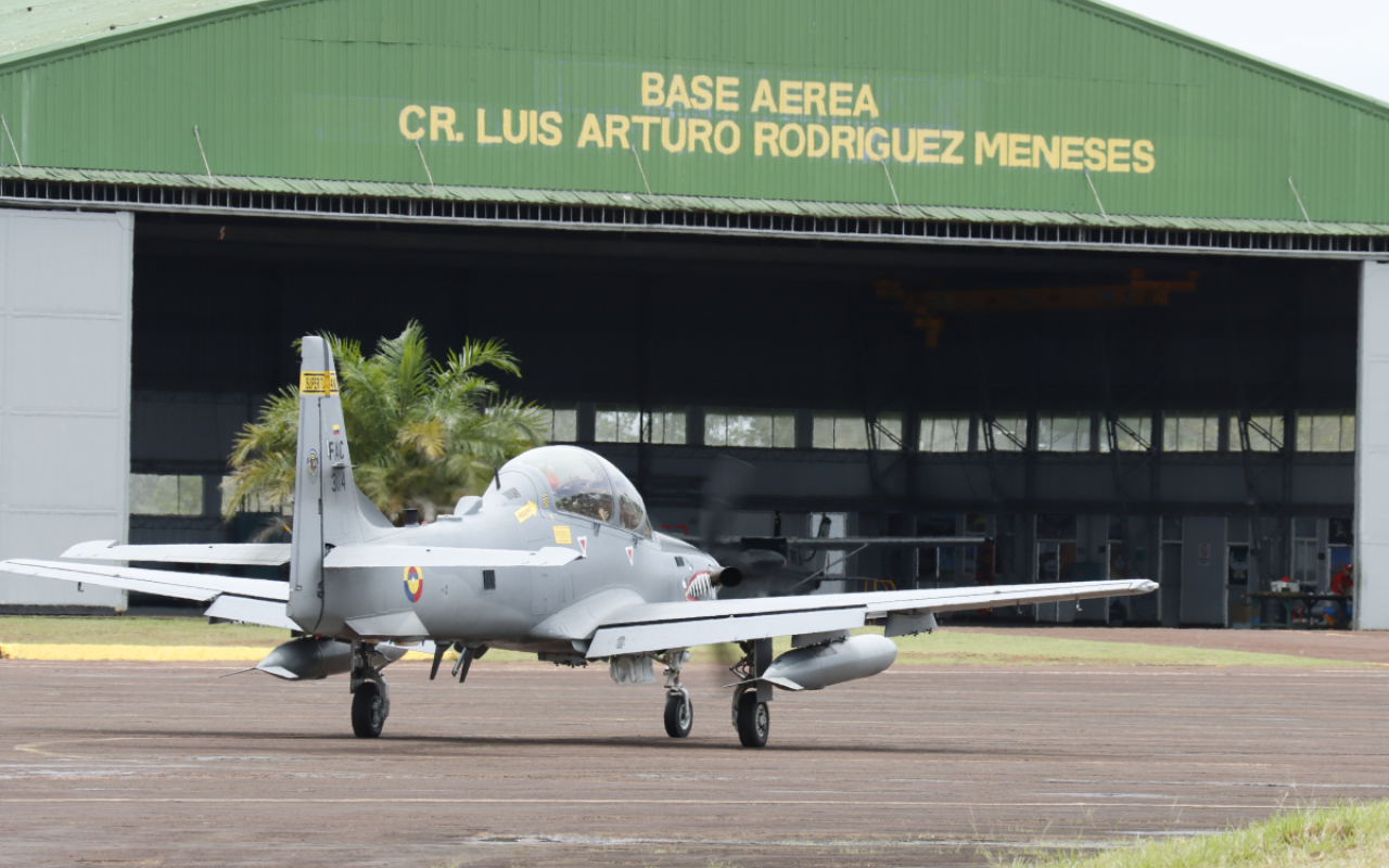 Fuerza Aérea Colombiana fortalece sus capacidades durante entrenamiento avanzado