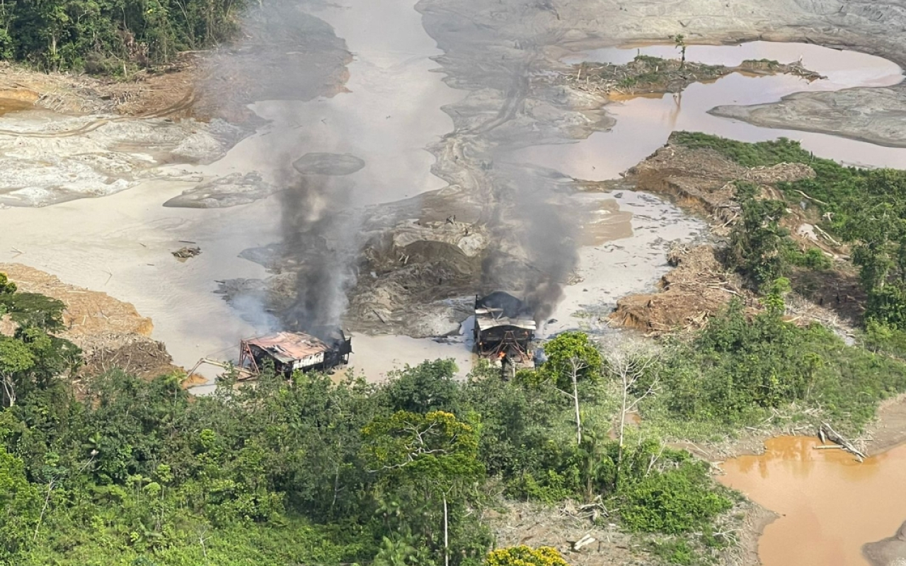 Operación contra minería ilegal en Chocó, debilita finanzas del Clan del Golfo