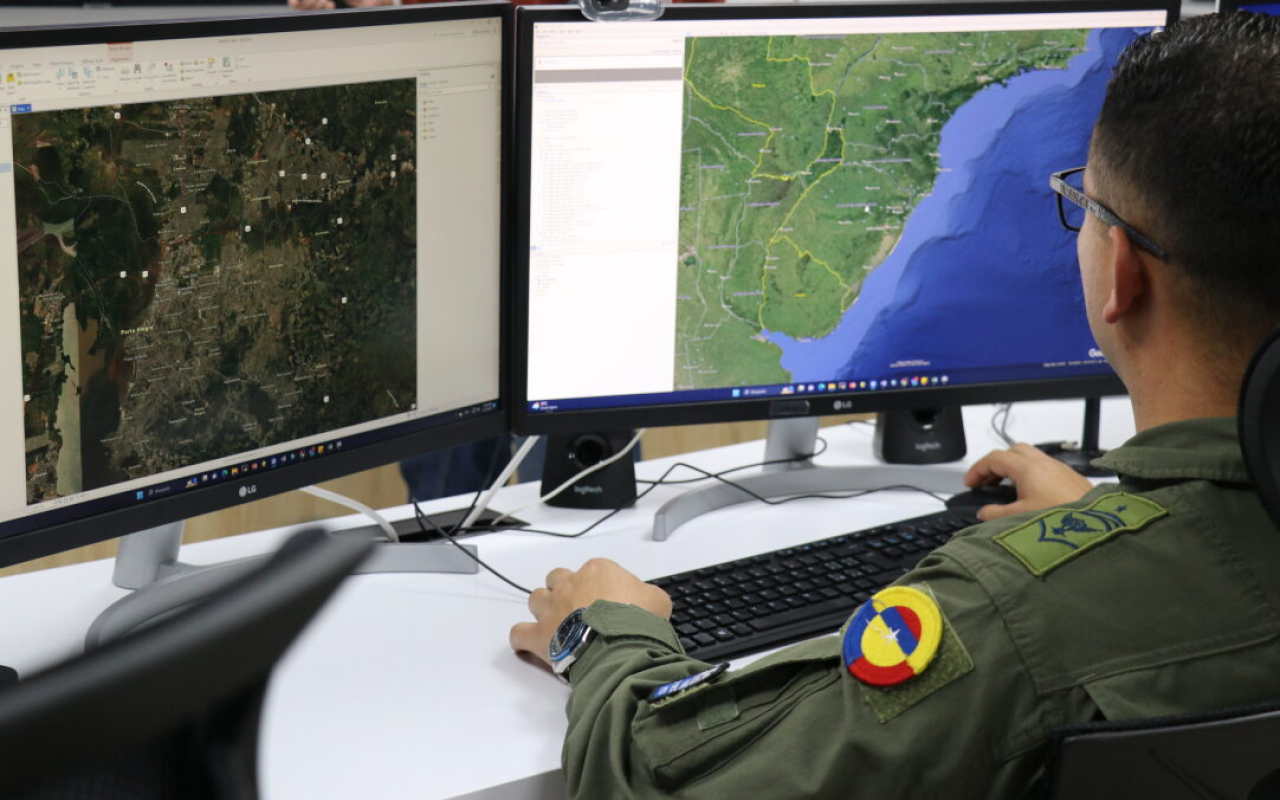 Apoyo a Brasil con toma de imágenes satelitales para desarrollo de operaciones de rescate y ayuda humanitaria