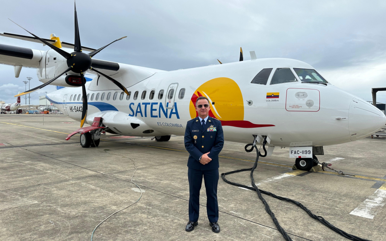 SATENA refuerza su conectividad con la llegada de la nueva ATR 42-600