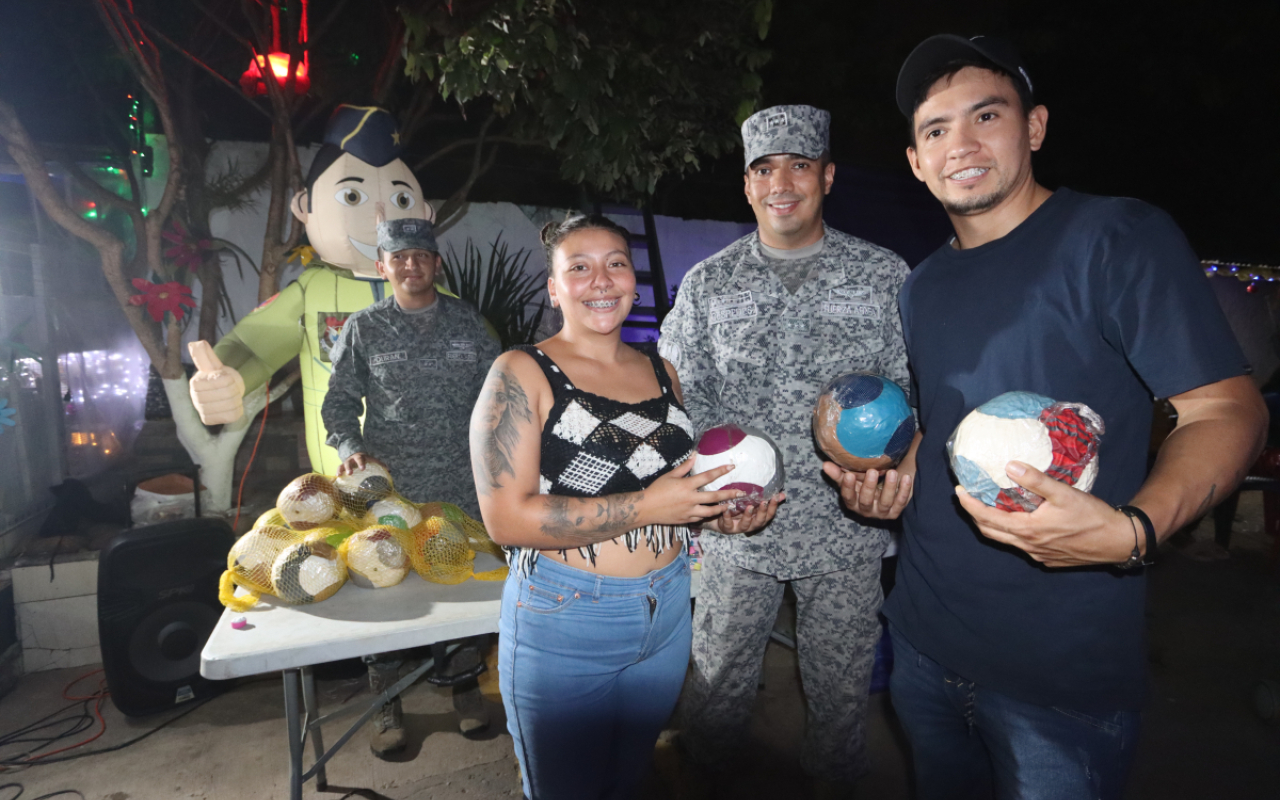 “Operación Gratitud” alegró la navidad a decenas de niños en el Meta