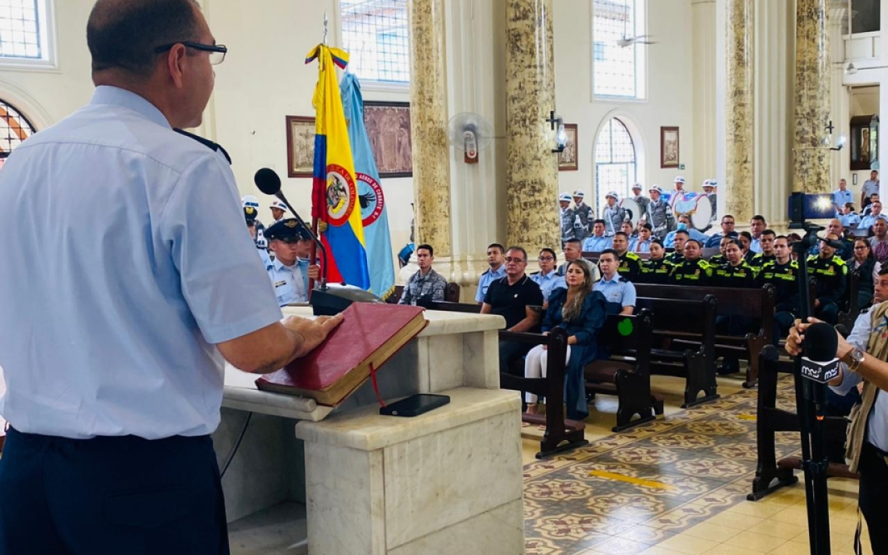 Con solemne Eucaristía, inicia la conmemoración del aniversario No.89 del Comando Aéreo de Combate No.1