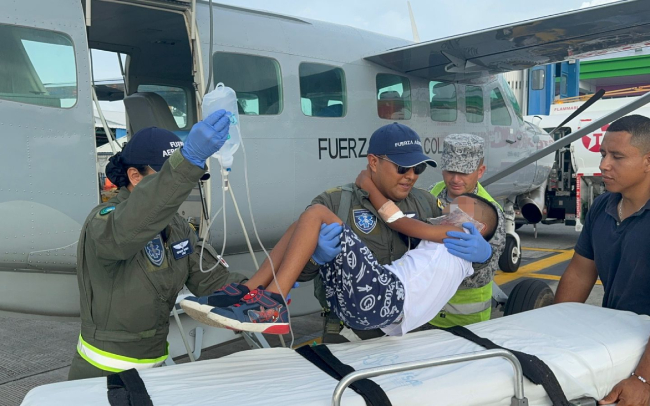Menor Raizal en grave estado de salud fue trasladado de urgencia hacia San Andrés