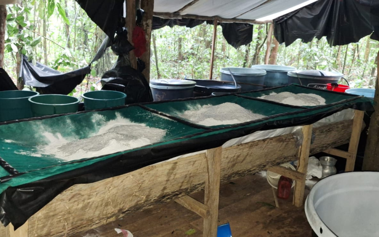 Desmanteladas infraestructuras de producción de cocaína por la Fuerza Pública en Putumayo