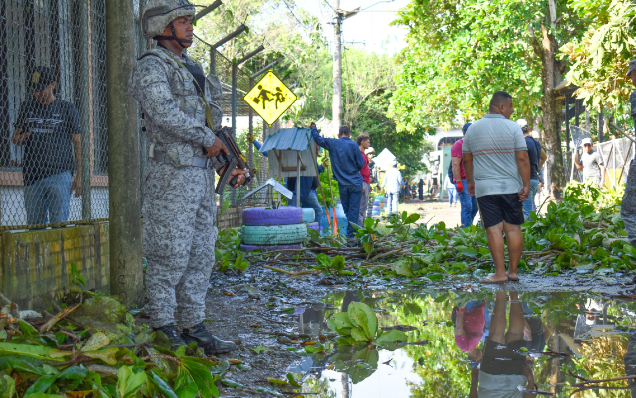 Puerto Libre, Cundinamarca, recibe apoyo interinstitucional tras estragos por fuerte lluvia