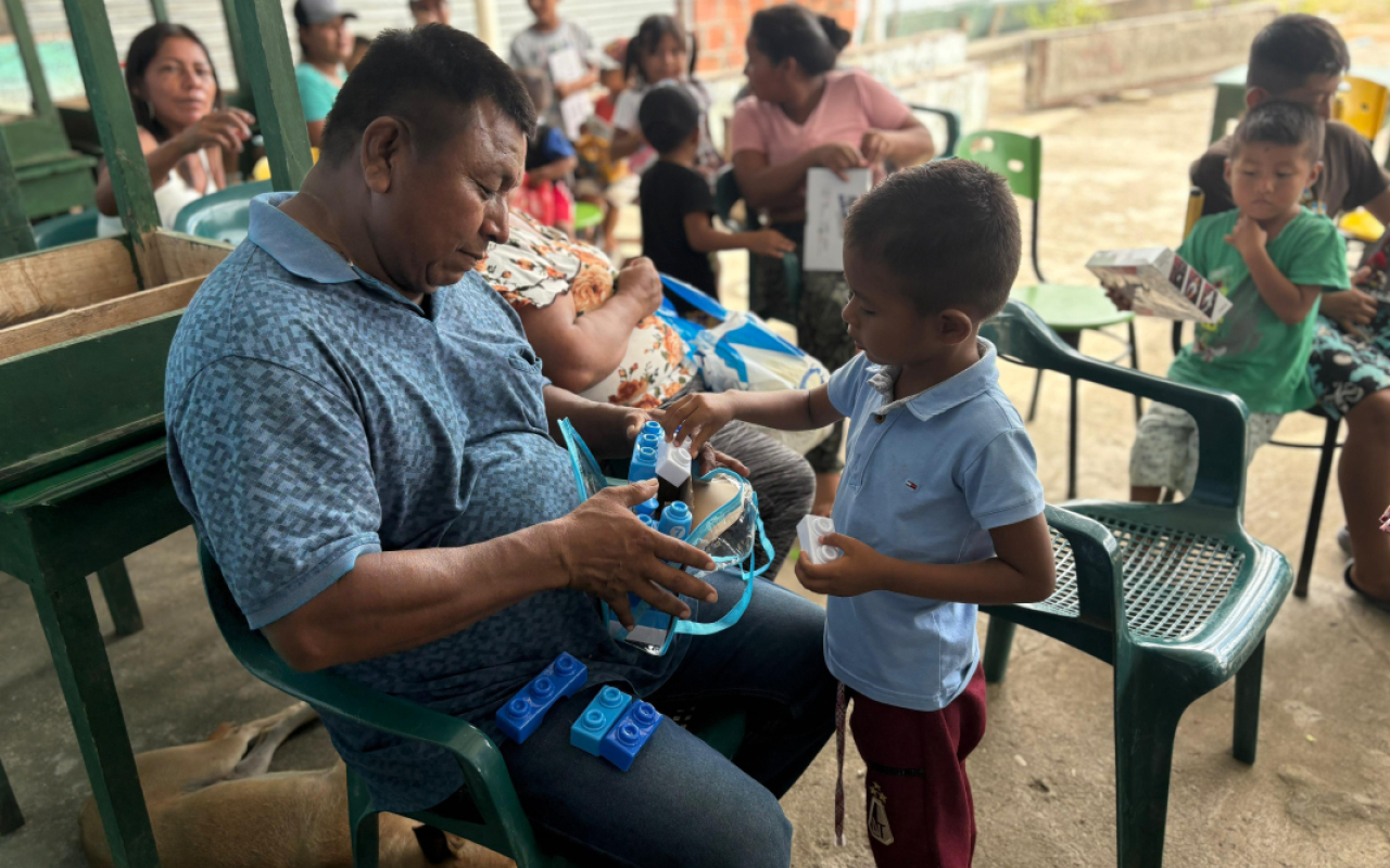 Más de 150 regalos fueron entregados a comunidades vulnerables en Tolima