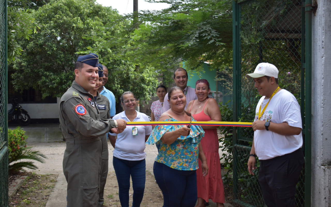 Renovación de parque recreativo en Puerto Salgar, fomenta unión y bienestar comunitario