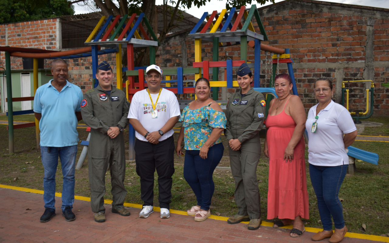 Renovación de parque recreativo en Puerto Salgar, fomenta unión y bienestar comunitario