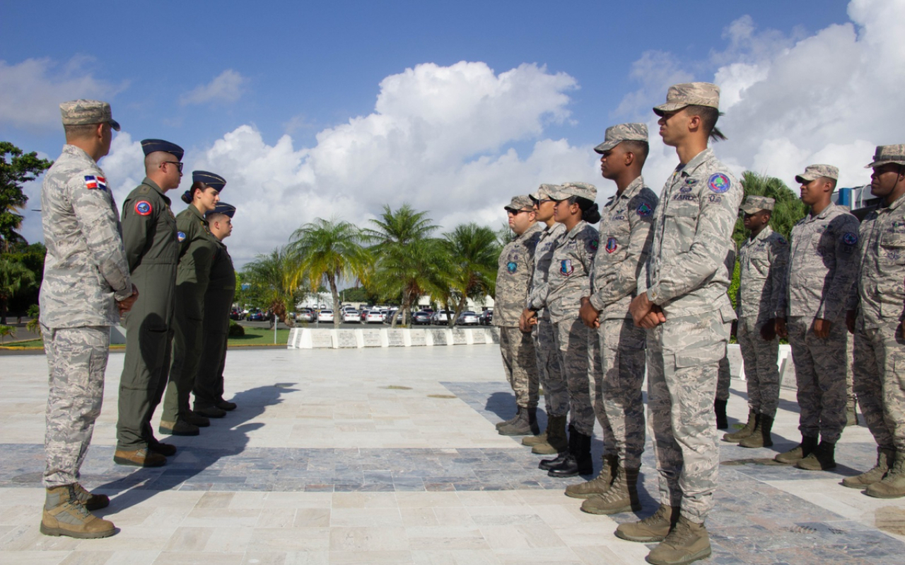 Finaliza curso básico de Defensa Aérea en República Dominicana