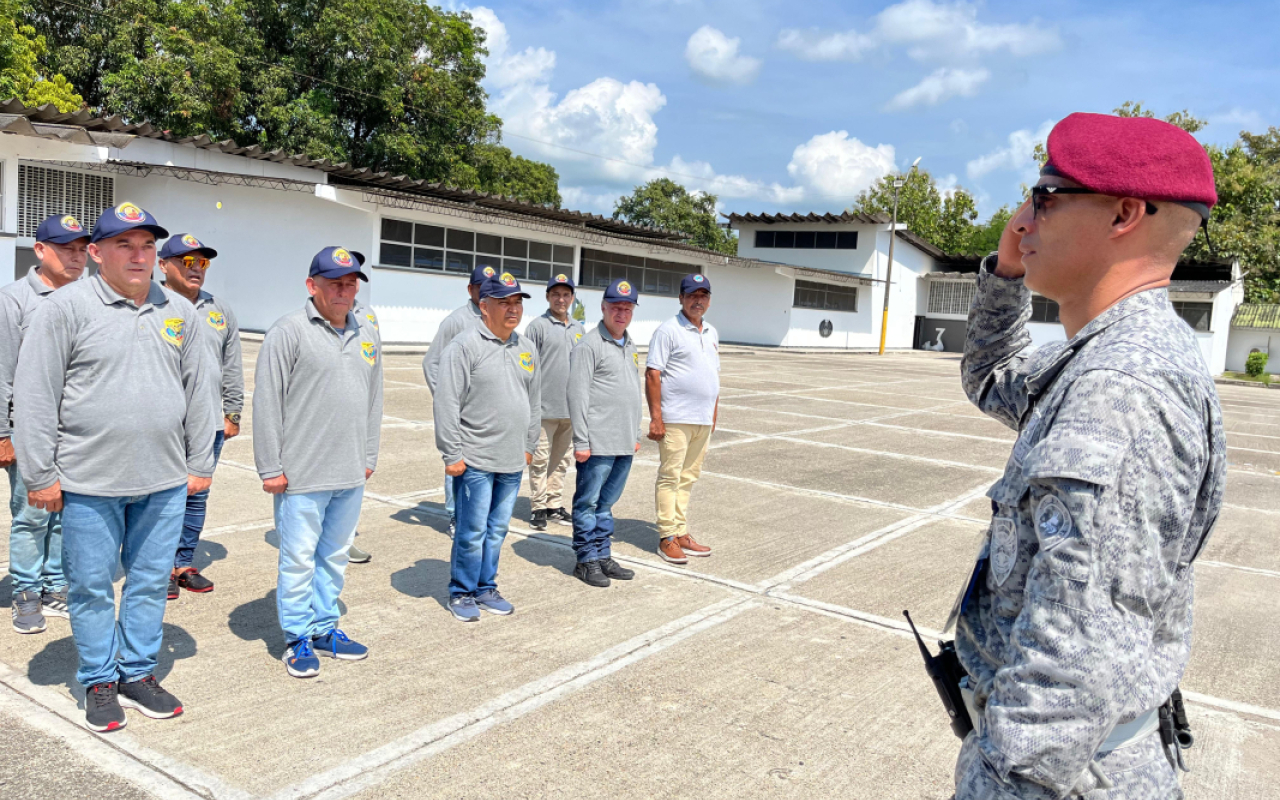  35 años después, reservistas del contingente 1 del 89 reviven experiencias militares
