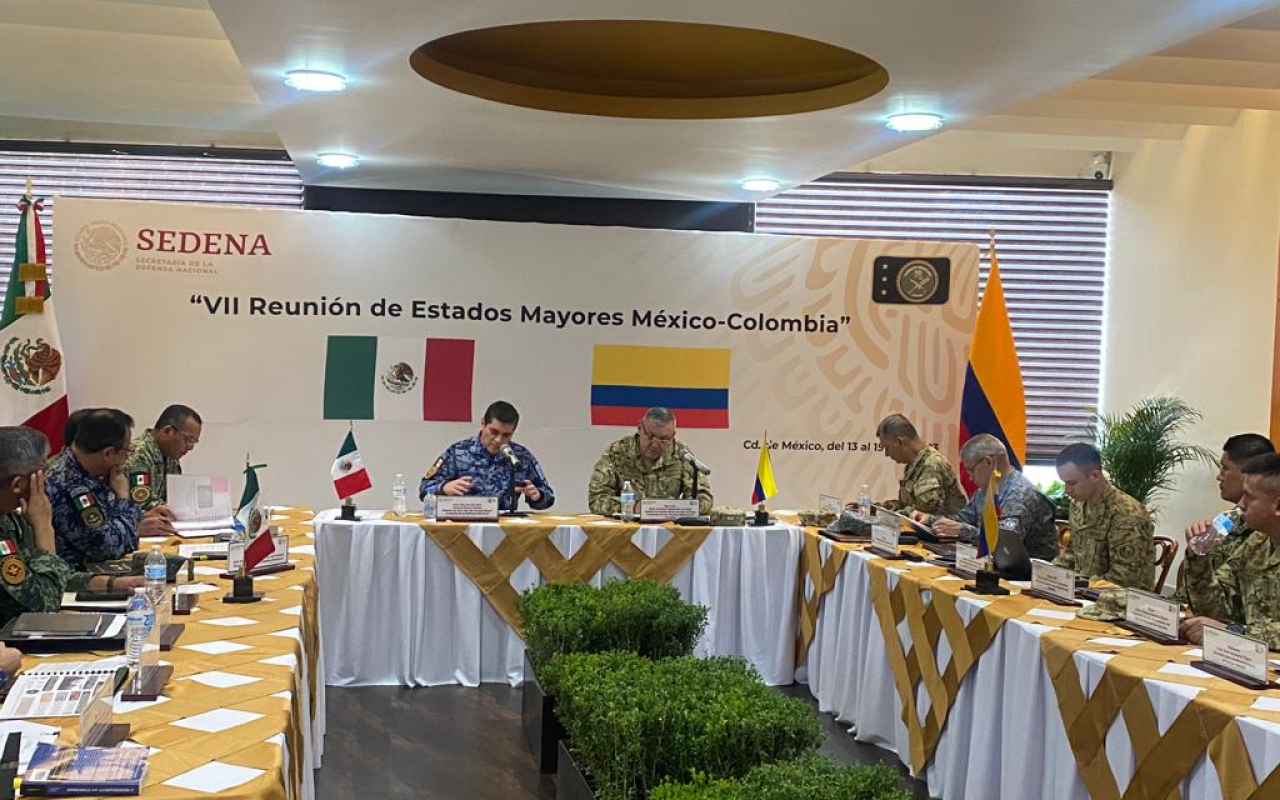 Reunión de México y Colombia fortalece lazos de cooperación en la lucha contra el crimen organizado transnacional