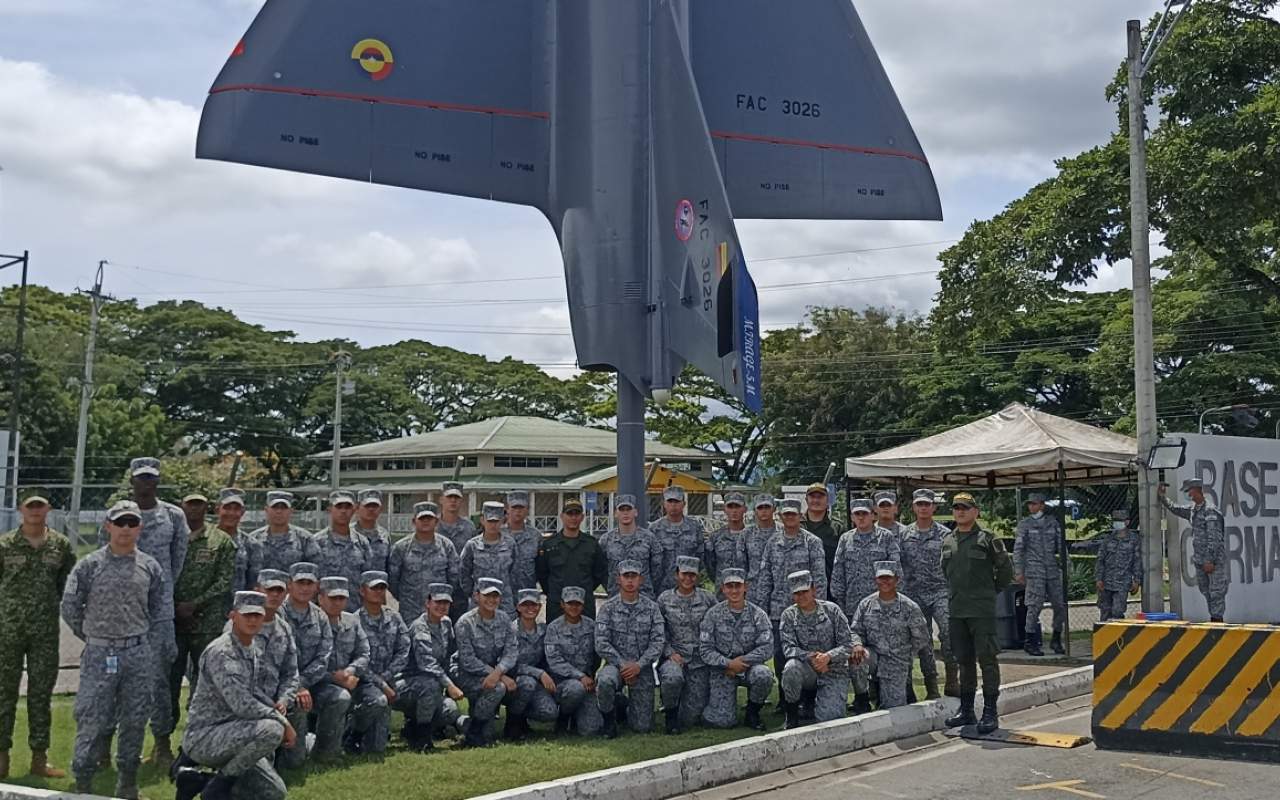 Inicia curso de Seguridad y Defensa de Bases en el Comando Aéreo de Combate No. 1