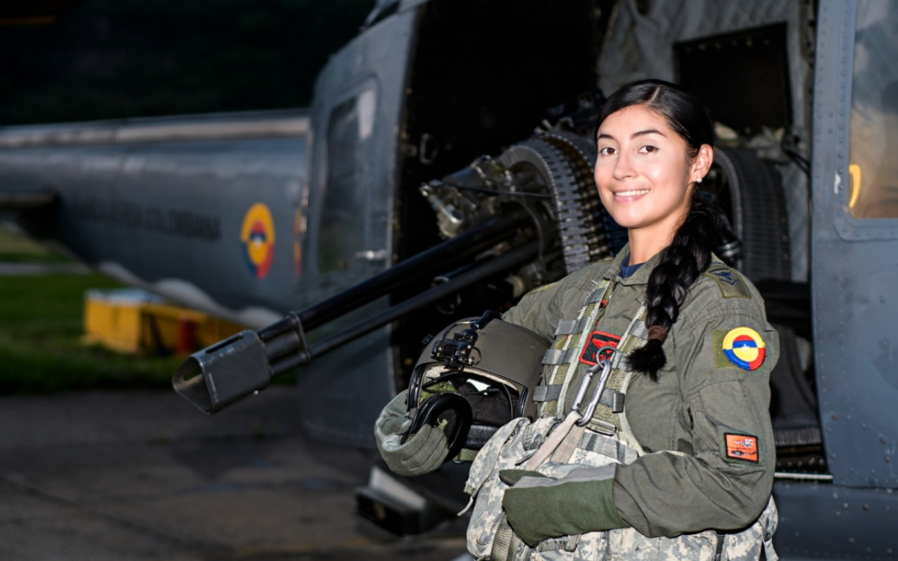 Huilense hace realidad su sueño en la Fuerza Aérea Colombiana 