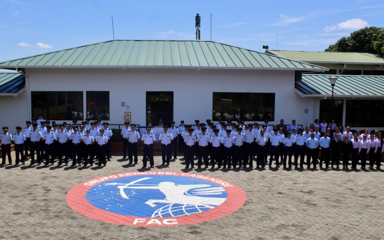 En Yopal se conmemoraron los 104 años de historia de la Fuerza Aeroespacial Colombiana