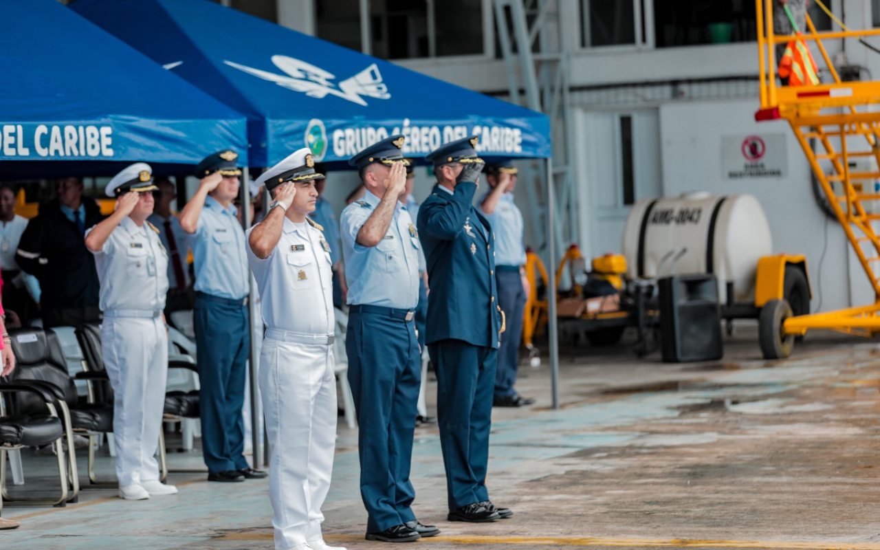 El Grupo Aéreo del Caribe Tiene Nuevo Comandante