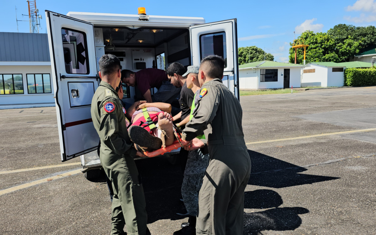 Traslado aeromédico salva la vida de un hombre de 68 años en Vichada