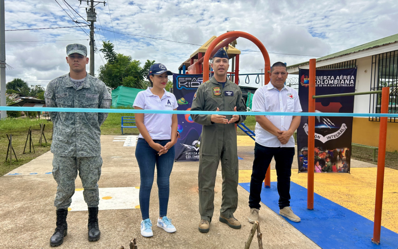 Se entrega el primer parque de la campaña “Adopta un Parque” en Amazonas