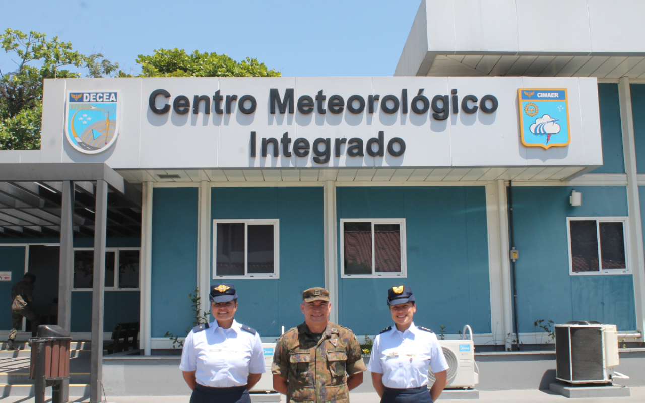 Fortalecimiento de cooperación en asuntos meteorológicos con la Fuerza Aérea Brasilera