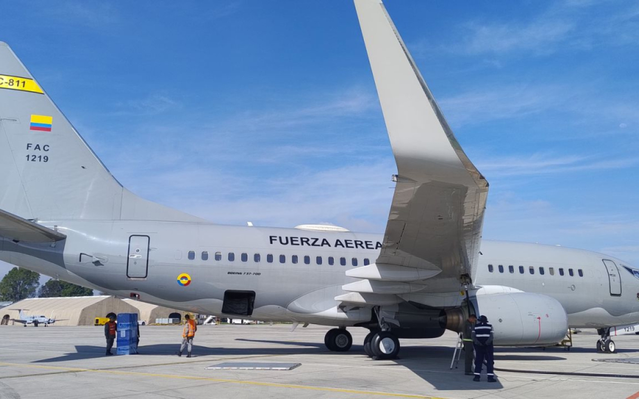 Gobierno colombiano envía segundo vuelo humanitario de repatriación para connacionales en El Líbano.