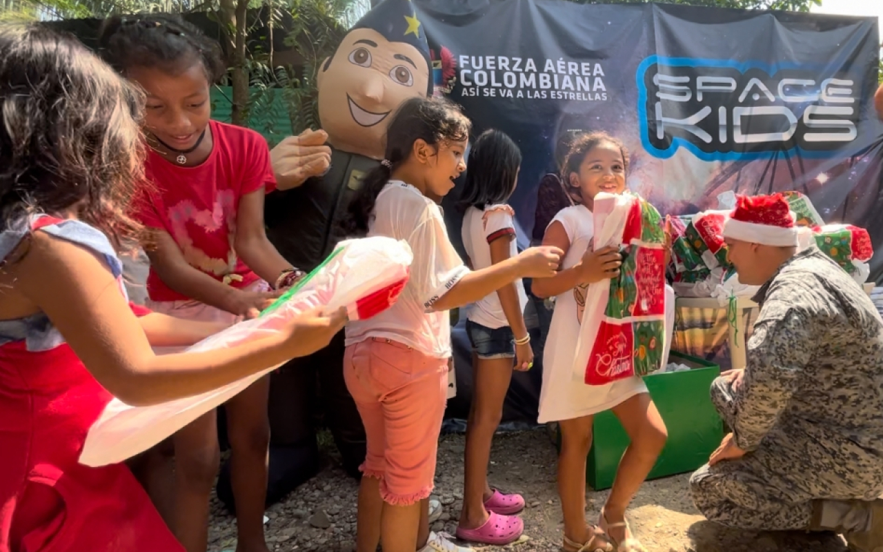 Con el lema ‘Alas de Esperanza’, la Operación Gratitud se desarrolló con éxito en el Magdalena Centro