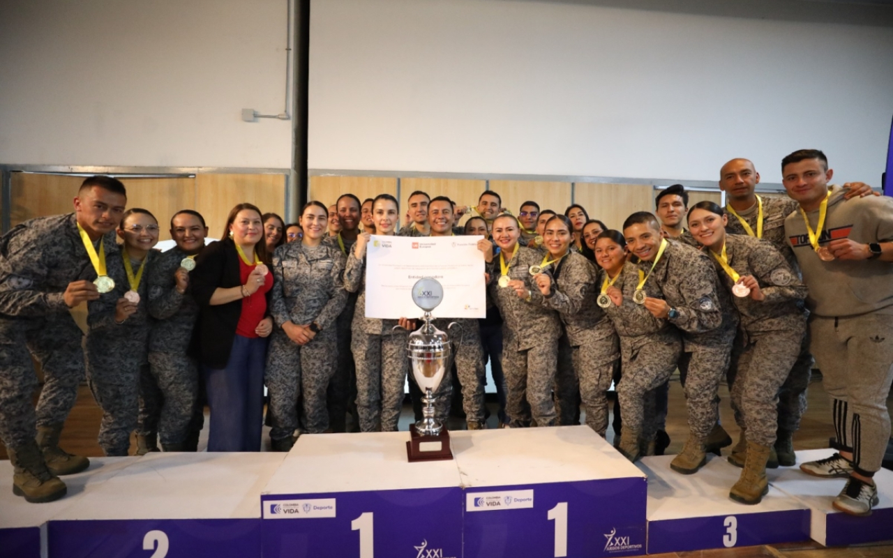 La Fuerza Aeroespacial, campeona en los Juegos de la Función Pública 2023