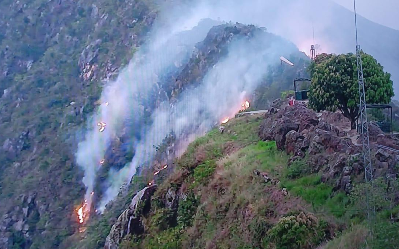 Controlado incendio forestal registrado en zona rural de Purificación, Tolima