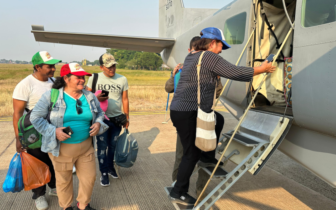 Comunidades del Oriente colombiano finalizaron capacitación en Quindío gracias a su Fuerza Aérea Colombiana