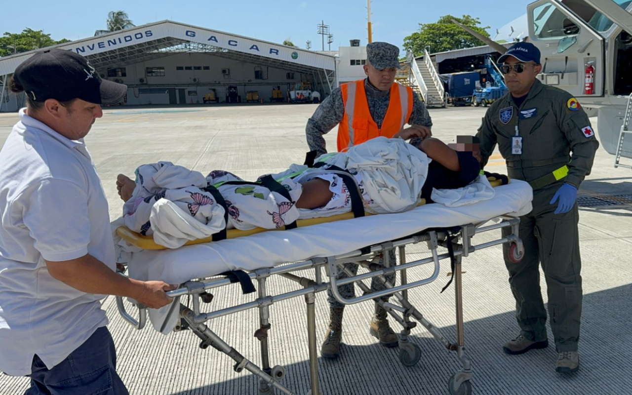 El desafío de un traslado aeromédico de un joven con traumatismo cervical, desde Providencia a San Andrés