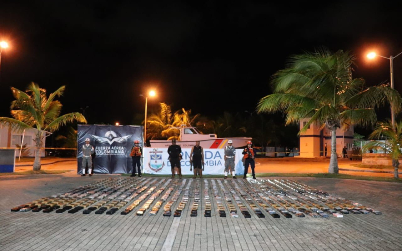 Incautación de clorhidrato de cocaína en San Andrés, refuerza la seguridad marítima