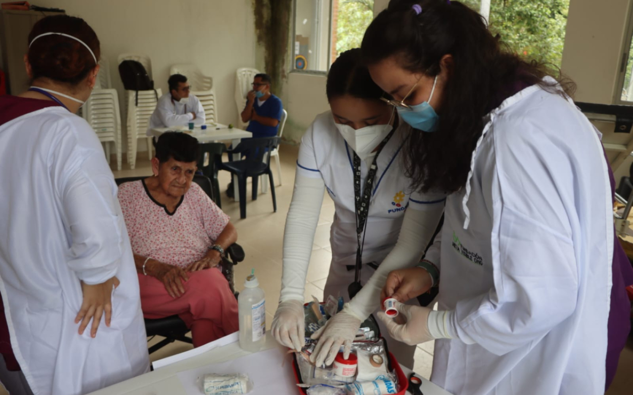 Actividad de Asistencia Médica Humanitaria beneficio a la población rural de Villavicencio