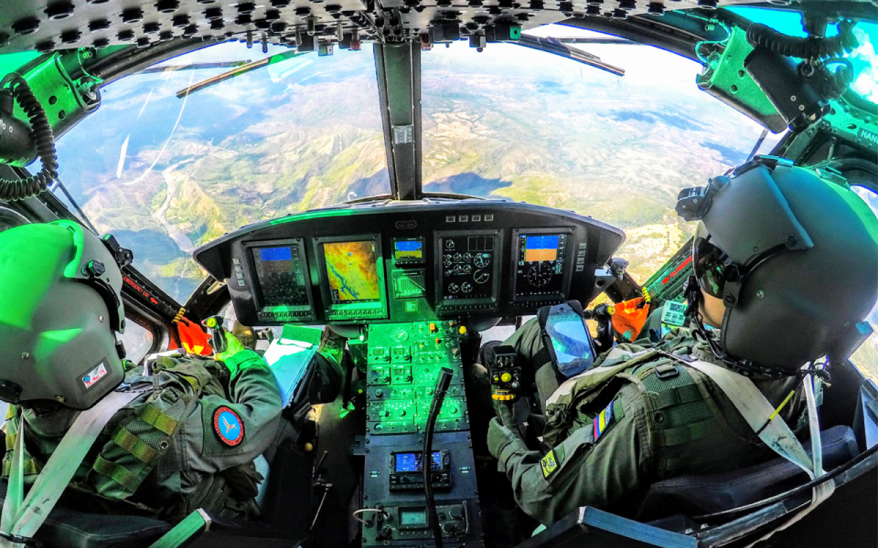VUELO SOBRE INCENDIOS FORESTALES