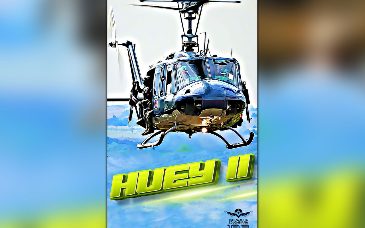 Este helicóptero es producto de un proyecto por parte de un personal del Grupo Técnico del Comando Aéreo de Mantenimiento, CAMAN, quienes realizaron la conversión con tecnología de última generación en aviónica y equipos de navegación de 10 aeronaves UH-1 a Huey II.