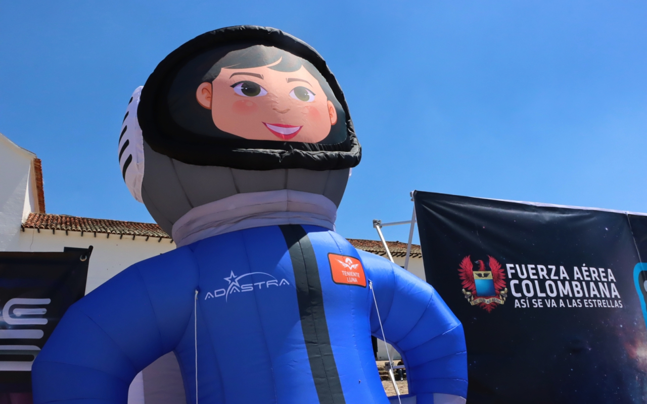 La Fuerza Aérea Colombiana en el XXVI Festival de Astronomía de Villa de Leyva