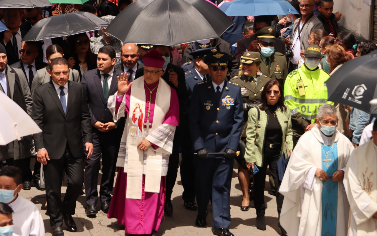 Virgen del Milagro, protectora de su Fuerza Aérea Colombiana
