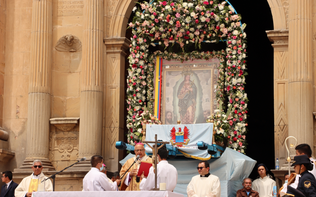 Virgen del Milagro, protectora de su Fuerza Aérea Colombiana